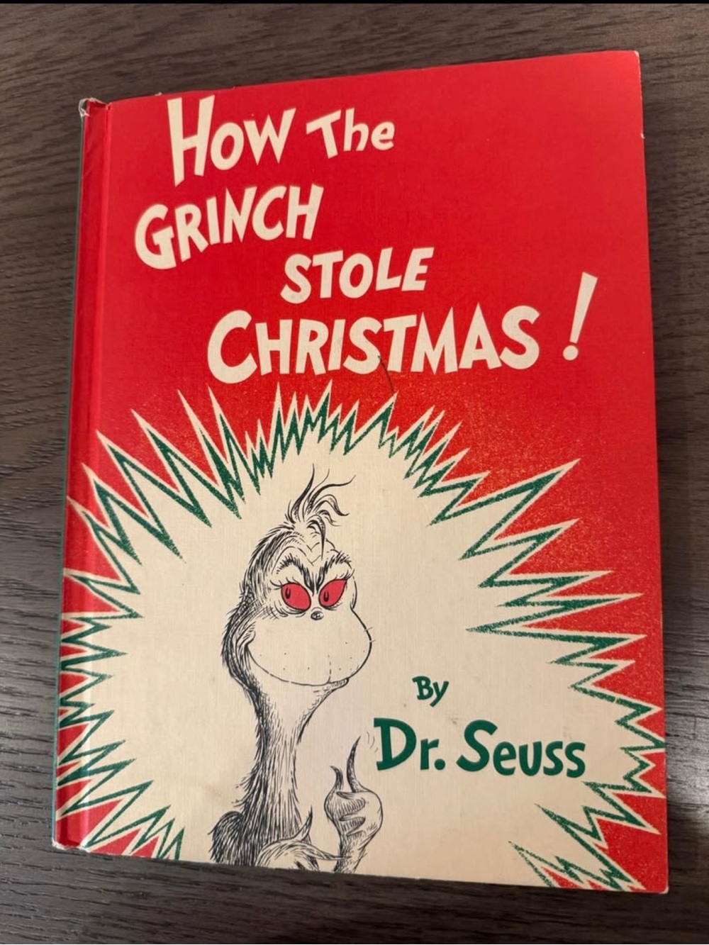 1957 “How the Grinch Stole Christmas!” – Dr. Seuss – Book Club Edition –
